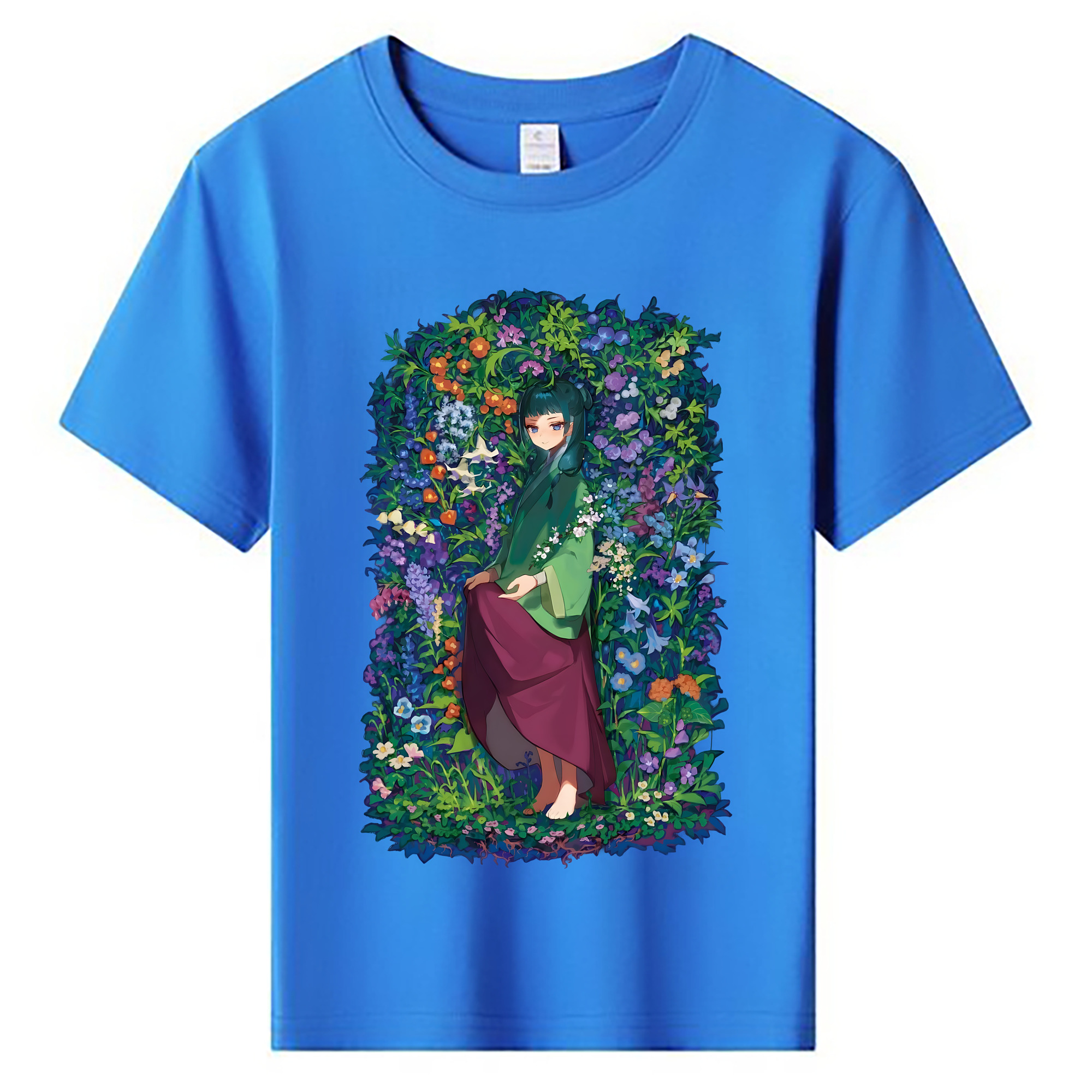 （画像用） 薬屋のひとりごと The Apothecary Diaries 綿100％キッズTシャツ（フロントプリント）